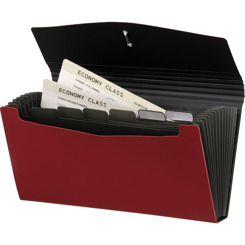 Expanding File Receipt Size 13 Pocket White